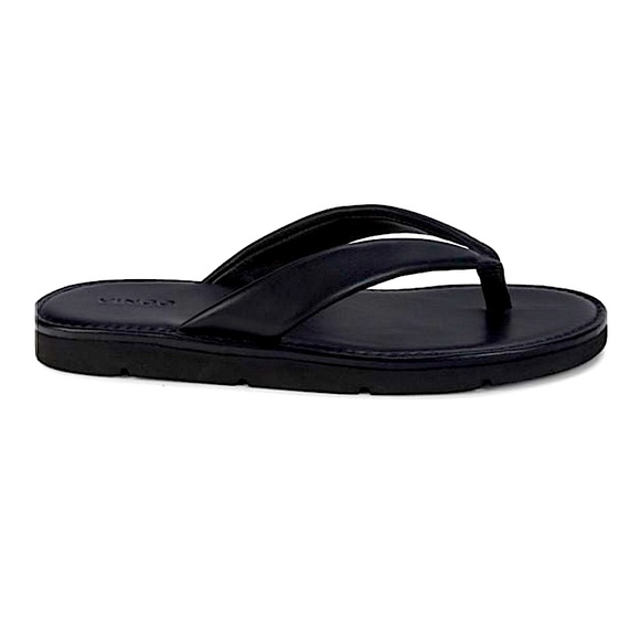 Vince Leather Flip Flop Sandal - Picture 13 of 14